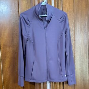 Apana Women's Lavender Full-Zip Jacket